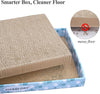Cat Scratcher Padpal Cat Scratching Board, Cardboard Scratcher with Catnip for Indoor, Flat Scratch Board Scratch Pad Cardboard for Kitten, Extra Wide, 3Pack