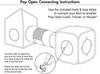 Safari Jungle Cat Play Set, Collapsible Pop-Up Cat Toys Combo with Cube, Tunnel & Hideout, Interactive Indoor Cat Playhouse for Exercise, Hiding & Lounging