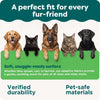 Orthopedic Dog Bed for Large Dogs W/ Removable Bolsters & Washable Cover, for Dogs up to 95 Lbs - Luxe Faux Fur & Performance Linen Sofa - Woodsmoke, Jumbo/Xl