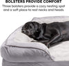 Soft, Orthopedic Foam Perfect Comfort Dog Bed with Washable & Removable Cover -Velvet Waves - Granite Gray, Dogs up to 55 Lbs - Large
