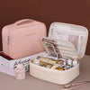 New Women's Cosmetic Bag Portable Storage Bag Large Capacity Luxury Makeup Bag Travel Organizer Essentials Toiletry Bag