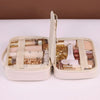 Luxury Double Layer Cosmetic Bag Large Capacity Transparent Pouch Make Up Storage Organizer Zipper Handbag Portable Toiletry Bag