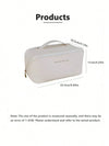 Large Travel Cosmetic Bag for Women Leather Makeup Organizer Female Toiletry Kit Bags Make Up Case Storage Pouch Luxury Lady Box