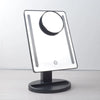 Led Lighted Mirror Makeup Mirrors Desktop Tabletop Illuminated Beauty Mirror 10x Magnifying Mirror Dresser Usb Charge