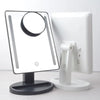 Led Lighted Mirror Makeup Mirrors Desktop Tabletop Illuminated Beauty Mirror 10x Magnifying Mirror Dresser Usb Charge