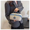 Cosmetic bag New retro light luxury simple canvas portable storage bag Large capacity premium skin care products Wash bag