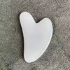 Gua Sha Massage Board Natural Resin Jade Stone for Face Rose Pink Guasha Facial Massager Scrapers Tools for Face Neck Back Body