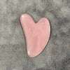 Gua Sha Massage Board Natural Resin Jade Stone for Face Rose Pink Guasha Facial Massager Scrapers Tools for Face Neck Back Body