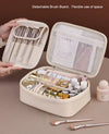 Women's Cosmetic Bag Makeup Bag Double Layer Large Capacity Luxury Cosmetics Organizer Travel Essentials Women's Cosmetic Bag