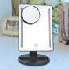 Led Lighted Mirror Makeup Mirrors Desktop Tabletop Illuminated Beauty Mirror 10x Magnifying Mirror Dresser Usb Charge