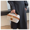 Cosmetic bag New retro light luxury simple canvas portable storage bag Large capacity premium skin care products Wash bag