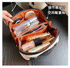 Cosmetic bag New retro light luxury simple canvas portable storage bag Large capacity premium skin care products Wash bag