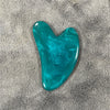 Gua Sha Massage Board Natural Resin Jade Stone for Face Rose Pink Guasha Facial Massager Scrapers Tools for Face Neck Back Body