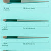 13 Pieces Makeup Brush Set Premium Quality, Strong Powder Grab | Quick-drying Ultra-soft Beauty Tools Portable Makeup Brush Set