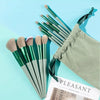 13 Pieces Makeup Brush Set Premium Quality, Strong Powder Grab | Quick-drying Ultra-soft Beauty Tools Portable Makeup Brush Set
