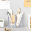 Desktop Cosmetic Storage Container - Acrylic Makeup Brush Organizer With Elegant Display Design 1 Pcs