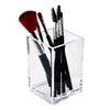 Desktop Cosmetic Storage Container - Acrylic Makeup Brush Organizer With Elegant Display Design 1 Pcs