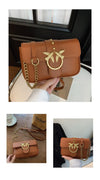 Luxury Women's Leather Crossbody Bag Elegant Designer Shoulder Bag Classic Tote For Stylish Daily Outfits