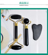 Guasha Natural Stone Massage Face Jade Roller Gua Sha Massage Tool Set for SPA Body Visage Rouleau De Massage Массажер