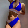 2024 Sexy Bikini Sets Women Swimsuit Female Swimwear Halter Thong Biquini High Waist Bikinis Brazilian Swimming For Bathing Suit
