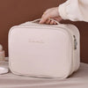 Luxury Double Layer Cosmetic Bag Large Capacity Transparent Pouch Make Up Storage Organizer Zipper Handbag Portable Toiletry Bag
