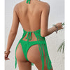 Beach Women's Crochet Knitting Sexy Bandages Swimwear Hollow-out Long Tassel Bikini Cover up Summer Vacation Top Bathing Suit