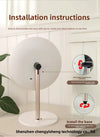 Wholesale 2026 New LED Makeup Mirror Round Desktop Mirror with Light Metal Small Gift