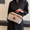 Cosmetic bag New retro light luxury simple canvas portable storage bag Large capacity premium skin care products Wash bag