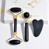 Guasha Natural Stone Massage Face Jade Roller Gua Sha Massage Tool Set for SPA Body Visage Rouleau De Massage Массажер