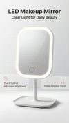 LED makeup mirror with light, beauty lighting, dressing mirror, foldable desktop mirror for student dormitories