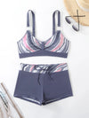 2025 High Waist Bikinis Women Sports Swimwear Print Bathing Suit Female Padded Beach Wear Bathers Swimming Swimsuit Summer