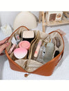 Large Travel Cosmetic Bag for Women Leather Makeup Organizer Female Toiletry Kit Bags Make Up Case Storage Pouch Luxury Lady Box