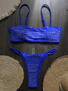 2026 New Sexy Diamond Bikini Women Swimsuit Bandeau Biquini Push Up Swimwear Female Shiny Bathing Suits Bodysuit Beachwear