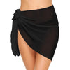 Women's Sarong Coverups Sexy Short Bathing Suit Chiffon Wrap Skirt Beach Swimsuit Cover Ups with Tassels Swimwear