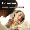 Wholesale 2026 New LED Makeup Mirror Round Desktop Mirror with Light Metal Small Gift