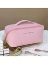 Large Travel Cosmetic Bag for Women Leather Makeup Organizer Female Toiletry Kit Bags Make Up Case Storage Pouch Luxury Lady Box