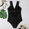 Bikini European American New 2023 Gold Sexy Bikini Women's Printed Steel Bracket Triangle Swimwear Push Up One Piece Swimwear