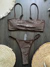 2026 New Sexy Diamond Bikini Women Swimsuit Bandeau Biquini Push Up Swimwear Female Shiny Bathing Suits Bodysuit Beachwear