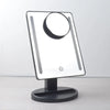 Led Lighted Mirror Makeup Mirrors Desktop Tabletop Illuminated Beauty Mirror 10x Magnifying Mirror Dresser Usb Charge