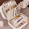 Luxury Double Layer Cosmetic Bag Large Capacity Transparent Pouch Make Up Storage Organizer Zipper Handbag Portable Toiletry Bag