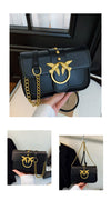 Luxury Women's Leather Crossbody Bag Elegant Designer Shoulder Bag Classic Tote For Stylish Daily Outfits