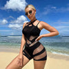 Summer Beach Fashion Women Sleeveless Backless Hollow Dress Criss Cross Straps Mesh Bodycon Mini Dress Beach Cover Up Clubwear