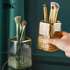 Luxury Makeup Organizers Desktop Cosmetic Brush Storage Box Office Pen Case Make Up Brushes Organizer Lipstick Sundries Holder