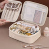 Elyssio Double-Zip Luxury Makeup Bag