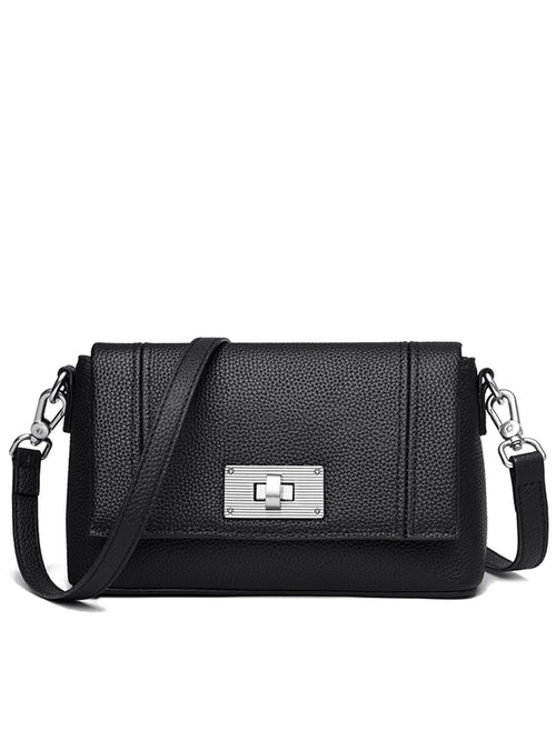 bolsos de lujo diseñadores mujeres Bolso cruzado casual ligero de cuero genuino para mujer Bolso de hombro minimalista de moda