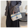 Cosmetic bag New retro light luxury simple canvas portable storage bag Large capacity premium skin care products Wash bag