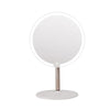 Wholesale 2026 New LED Makeup Mirror Round Desktop Mirror with Light Metal Small Gift