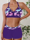 2025 High Waist Bikinis Women Sports Swimwear Print Bathing Suit Female Padded Beach Wear Bathers Swimming Swimsuit Summer