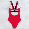 Bikini European American New 2023 Gold Sexy Bikini Women's Printed Steel Bracket Triangle Swimwear Push Up One Piece Swimwear