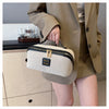 Cosmetic bag New retro light luxury simple canvas portable storage bag Large capacity premium skin care products Wash bag